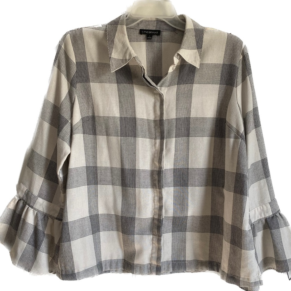 Lane Bryant Bell Sleeve Top